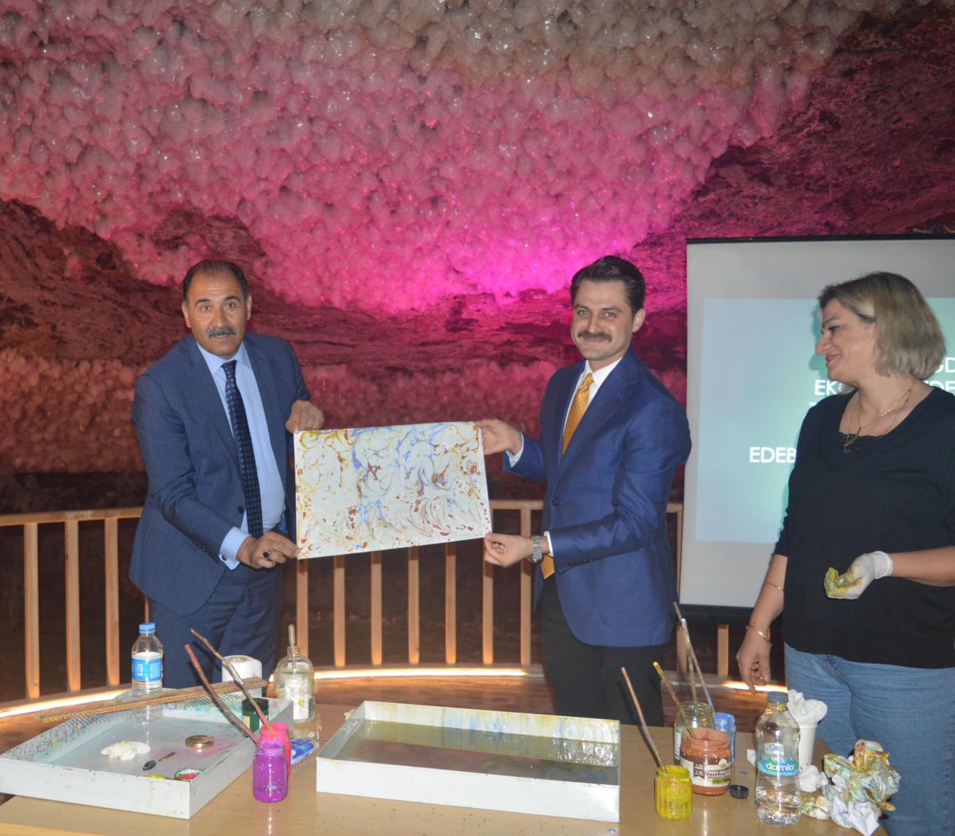 “Ekolojik Edebiyat Okulu” Tuz Mağaralarında çeşitli etkinliklerle devam ediyor