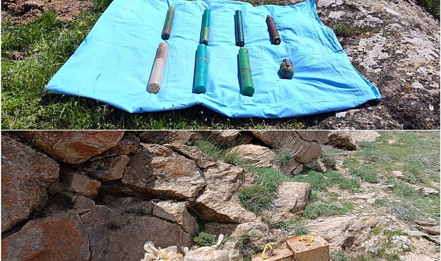 200 kilogramlık EYP böyle imha edildi