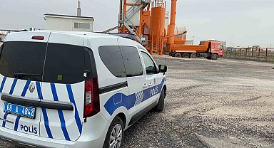 Aksaray'da kum silosundan düşen işçi ağır yaralandı