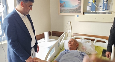 Ali Kemal Ayaz’dan Aydın Deniz’e geçmiş olsun ziyareti