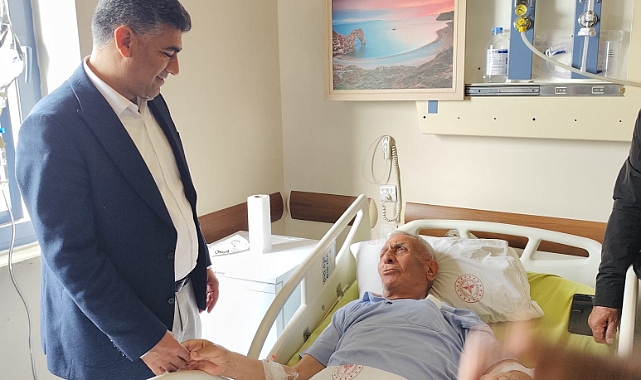 Ali Kemal Ayaz’dan Aydın Deniz’e geçmiş olsun ziyareti