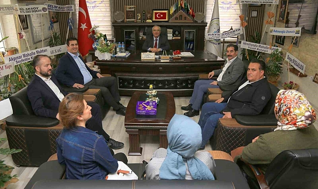 Başkan Güngör, Başkan Arslan&#039;a hayırlı olsun ziyaretinde bulundu