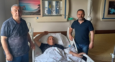 Başkan Ünsal’dan Aydın Deniz’e geçmiş olsun ziyareti