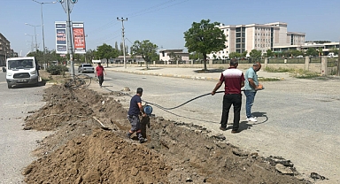 Damla sulama sistemiyle su israfı minimuma iniyor