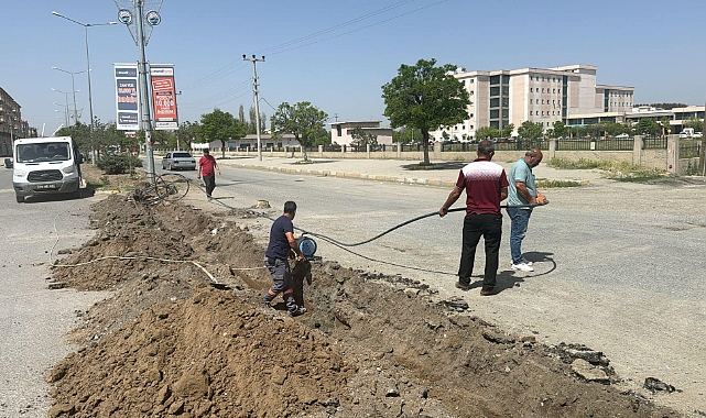 Damla sulama sistemiyle su israfı minimuma iniyor