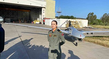 Deniz Kuvvetleri bünyesinde tek kadın İHA pilotu hem mavi vatanı hem de gök vatanı koruyor