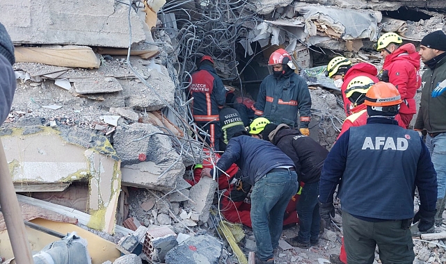 Depremde omuz omuza çalışmışlardı