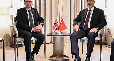 Dışişleri Bakanı Fidan, Norveç Dışişleri Bakanı Eide ile görüştü