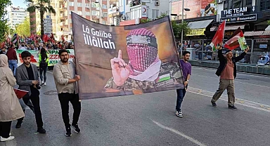 Eğitim Bir Sen Gazze için yürüdü