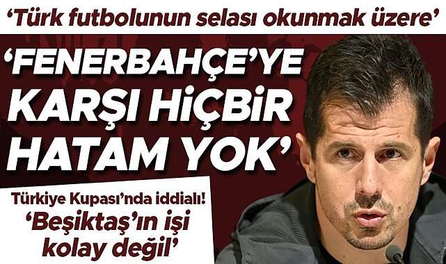 Emre Belözoğlu: Fenerbahçe&#039;ye karşı hiçbir hatam yok! Beşiktaş&#039;ın işi kolay değil | Türk futbolunun selası okunmak üzere
