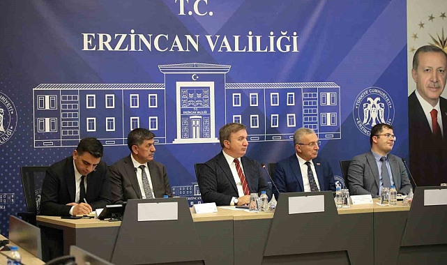 Erzincan&#039;daki yatırımlar değerlendirildi