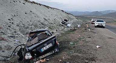 Erzurum’da Kaza. 1 ölü, 6 yaralı