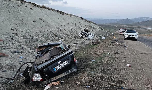 Erzurum’da Kaza. 1 ölü, 6 yaralı