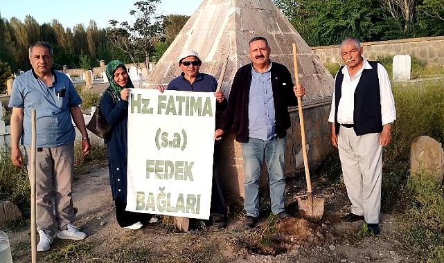 Fedek Bağları, Melekli&#039;de ağaç dikimine başladı