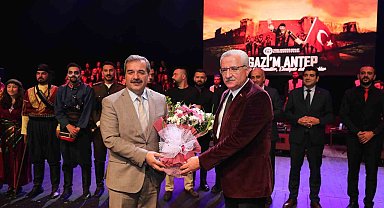 "Gazi'm Antep" konseri izleyicileri büyüledi