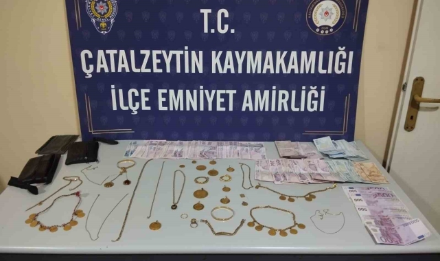 Girdiği evden vurgun yapan şahıs polisten kaçamadı