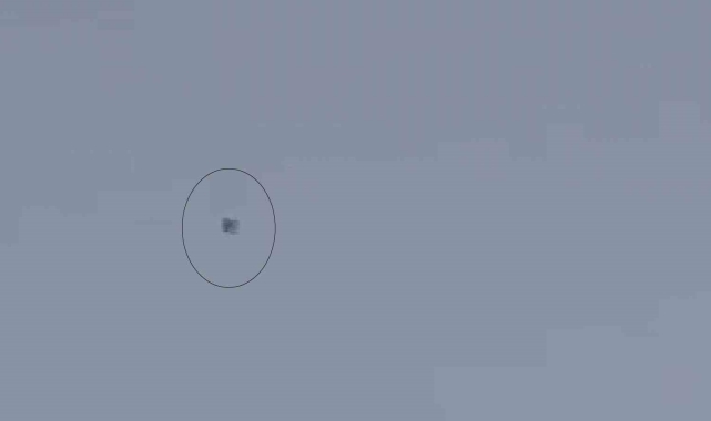 Hatay&#039;da gök yüzünde görülen cisimler merak uyandırdı