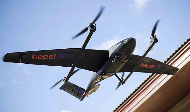 Hepsiburada, drone ile teslimatı test ediyor
