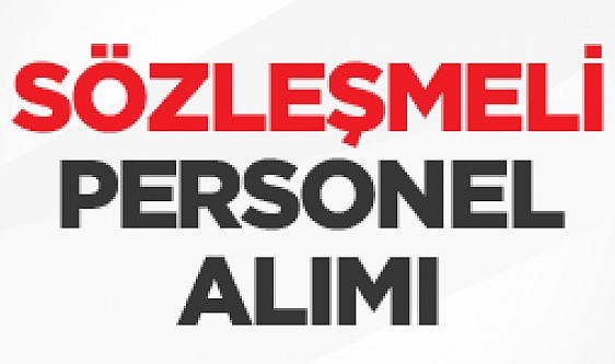 İçişleri Bakanlığı sözleşmeli personel alacak