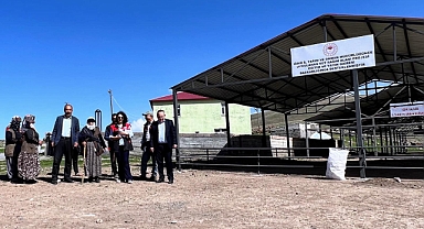 Iğdır’da, Sistematik Süt Sağım Alanı Kurulması Projesi devam ediyor