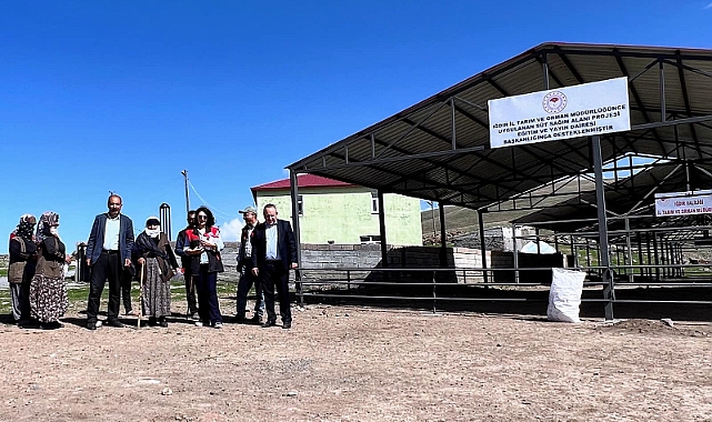 Iğdır’da, Sistematik Süt Sağım Alanı Kurulması Projesi devam ediyor
