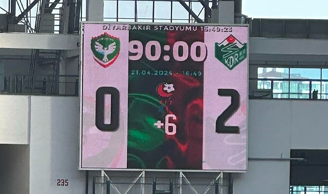 Iğdır Spor, Amed Sporun şampiyonlunu zora soktu