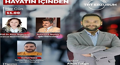 Iğdır Üniversitesi Akademisyeni Akyıldız,  Hayatın İçinden programına konuk oldu