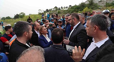 İki belediyenin çalışanları birbirine girdi