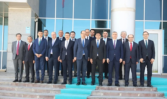 İki Ülkenin Sayıştay Başkanlarından Rektör Alma&#039;ya ziyaret