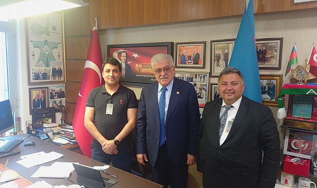 İlçe Müdürü Birge, TMBB&#039;de Vekil Ayrım&#039;ı ziyaret etti