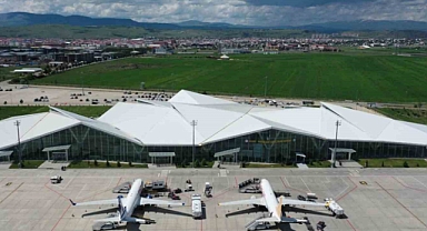 Kars Havalimanı Mart ayında 46 bin 846 kişiye hizmet verdi