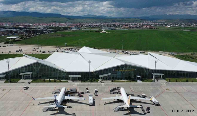 Kars Havalimanı Mart ayında 46 bin 846 kişiye hizmet verdi
