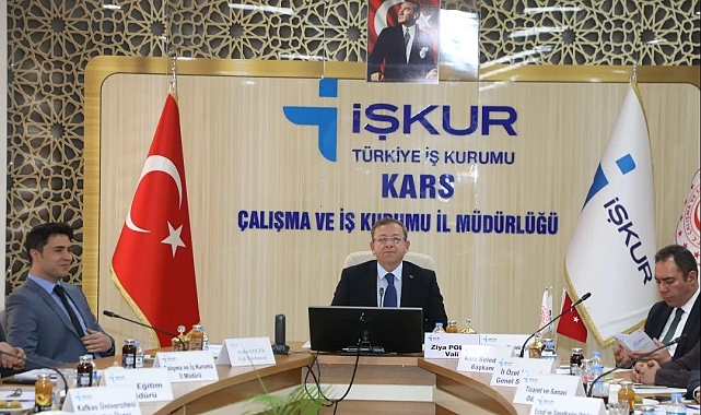 Kars&#039;ta istihdam ve mesleki eğitim toplantısı yapıldı