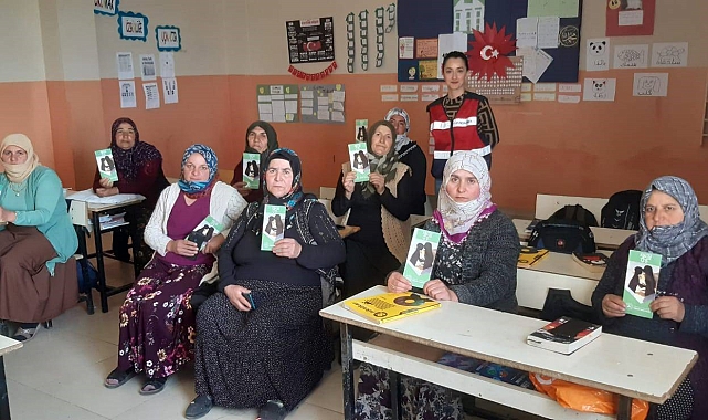 Kars&#039;ta jandarmadan annelere uyuşturucu eğitimi