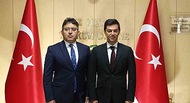 Kaymakam Kaya, Başkan Ünlü'yü ağırladı