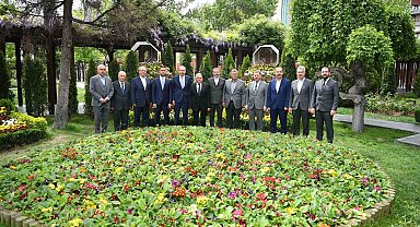 KTO heyetini ağırlayan Başkan Büyükkılıç'a "birlik" vurgusu