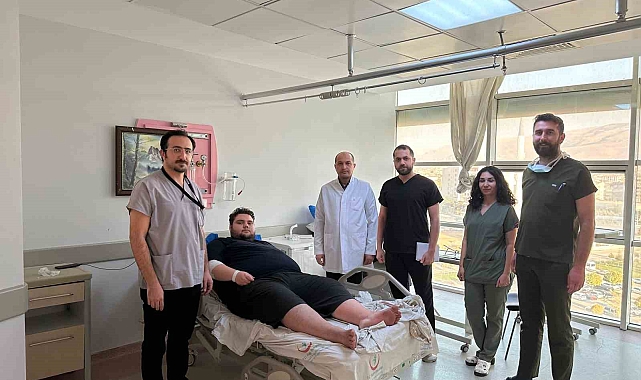 Malatya Eğitim ve Araştırma Hastanesi&#039;nden &#039;Dev&#039; ameliyat