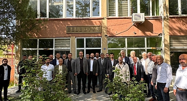 MHP İl teşkilatından Karakoyunlu Belediye Başkanı Ballı’ya hayırlı olsun ziyareti