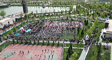 Millet Bahçesi çocuklarla şenlendi