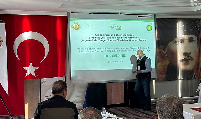 Orman yangınlarının ekosistem üzerindeki etkisiyle ilgili çalıştay yapıldı