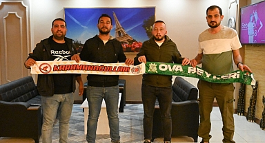 Ova Beyleri’nden Karamanoğulları taraftar grubuna ziyaret