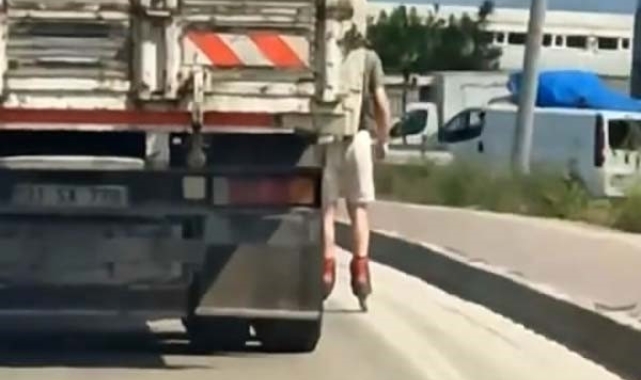 Patenli genç canını hiçe saydı