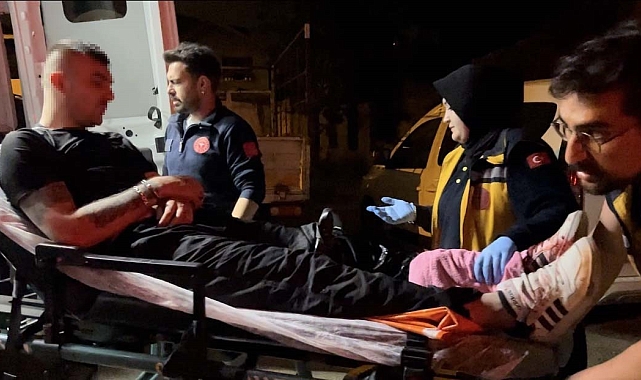 Polise silah çeken şüpheli vurularak yakalandı