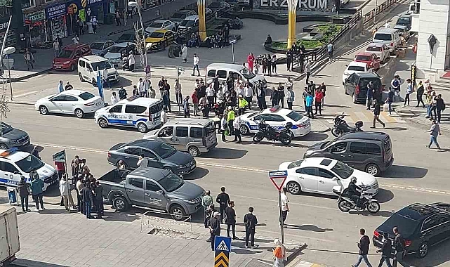 Polise zor anlar yaşattı