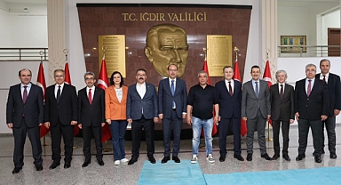 Sayıştay Başkanı Yener, Vali Turan’ı ziyaret etti