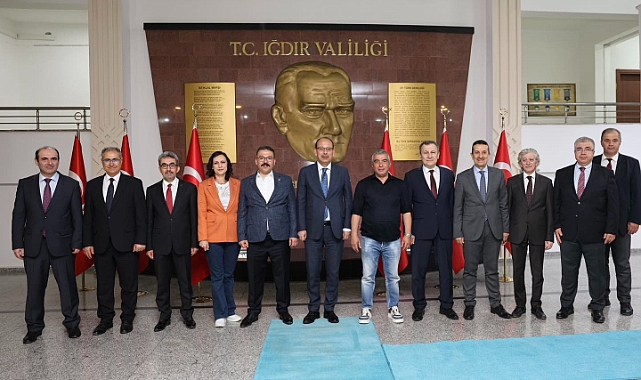 Sayıştay Başkanı Yener, Vali Turan’ı ziyaret etti