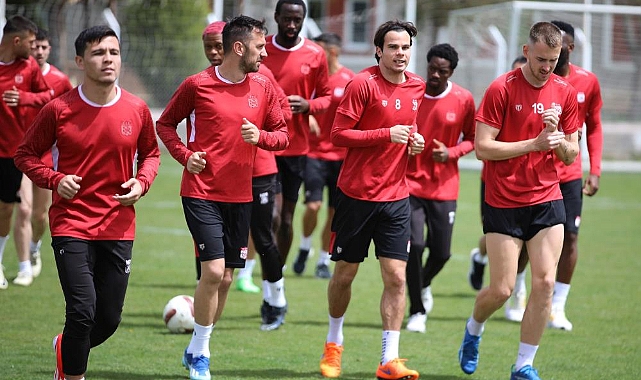 Sivasspor’da Konya maçı hazırlıkları başladı