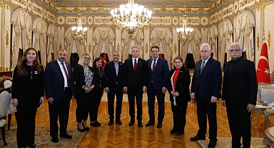 TADEF Yönetim Kurulu İstanbul Valisi Davut Gül'ü Makamında Ziyaret Etti