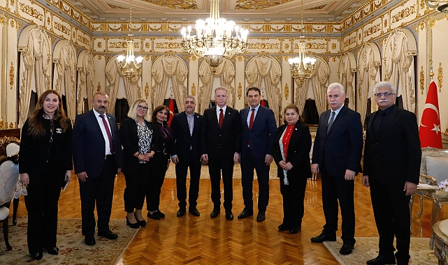TADEF Yönetim Kurulu İstanbul Valisi Davut Gül&#039;ü Makamında Ziyaret Etti