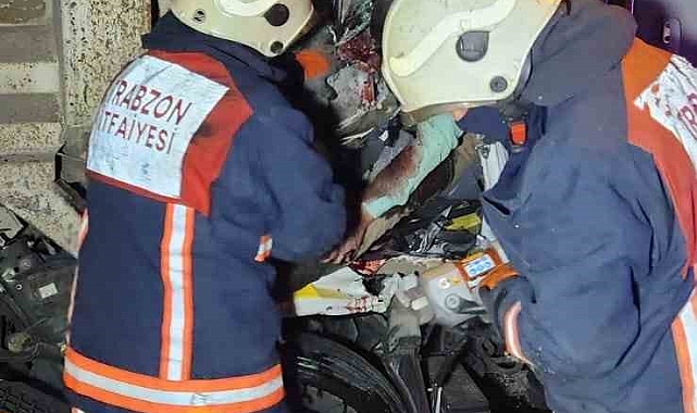 Trabzon&#039;da tünelde zincirleme kaza: 1 ölü, 6 yaralı